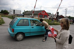 Rijeka, 9. lipnja 2011. - akcija je organizirana i na riječkim gradskim i prigradskim ŽPC-ovima, te su građanima podjeljeni prigodni letci